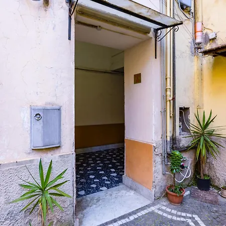 Sloping Roof In The Center Of Napoli