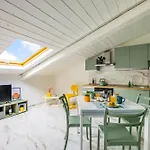 Sloping Roof In The Center Of Neapol