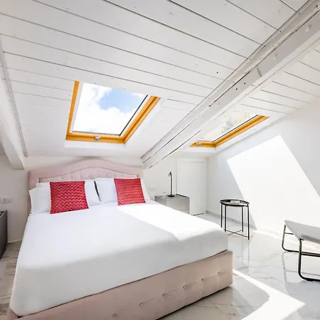 Sloping Roof In The Center Of *