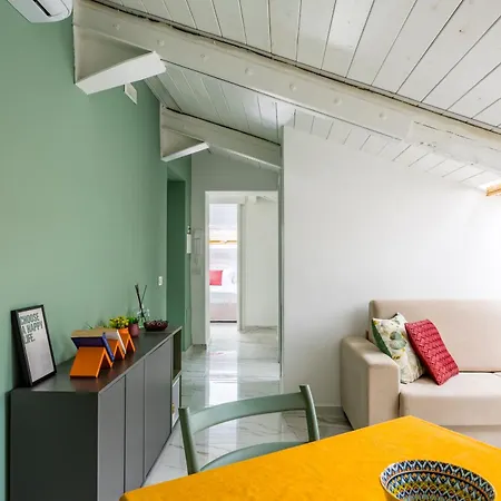 Sloping Roof In The Center Of Apartman