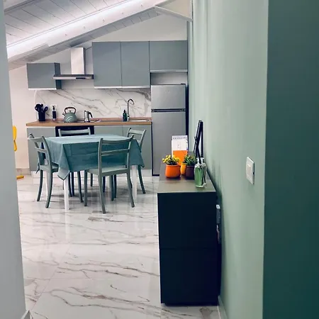 Sloping Roof In The Center Of Apartman